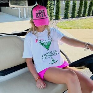 Cocktails & Country Clubs T Shirt